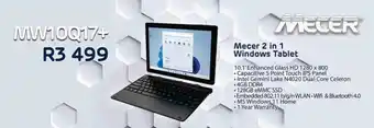 Computer Mania Mecer 2 in 1 Windows Tablet offer