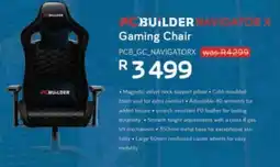 Computer Mania PC Builder Navigator X Gaming Chair offer