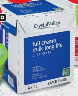 OK MiniMark Crystal Valley Full Cream UHT Long Life Milk offer