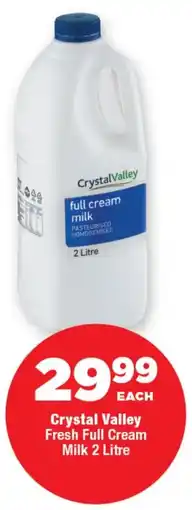 OK MiniMark Crystal Valley Fresh Full Cream Milk offer