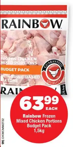 OK MiniMark Rainbow Frozen Mixed Chicken Portions Budget Pack offer