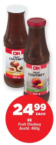 OK MiniMark OK Fruit Chutney Asstd. offer