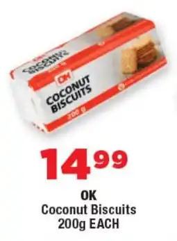 OK MiniMark OK Coconut Biscuits offer