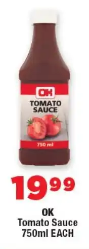 OK MiniMark OK Tomato Sauce offer