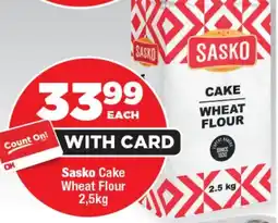 OK MiniMark Sasko Cake Wheat Flour offer