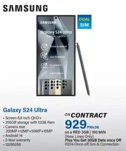 Incredible Connection SAMSUNG Galaxy S24 Ultra offer