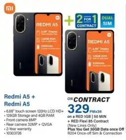 Incredible Connection Redmi A5 + Redmi A5 offer