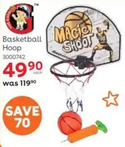 ToysRUs Basketball Hoop offer