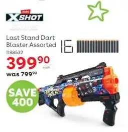 ToysRUs Zuru X-shot Last Stand Dart Blaster Assorted offer