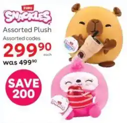 ToysRUs Zuru Snackles Assorted Plush offer