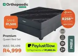The Bed Shop Orthopaedic Premium Queen Bed Set offer