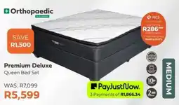 The Bed Shop Orthopaedic Premium Deluxe Queen Bed Set offer