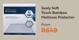The Bed Shop Sealy Soft Touch Bamboo Mattress Protector offer