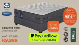 The Bed Shop Sealy Boavista Firm Queen Bed Set offer