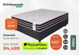 The Bed Shop Orthopaedic Essential Queen Bed Set offer
