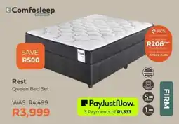 The Bed Shop Comfosleep Rest Queen Bed Set offer