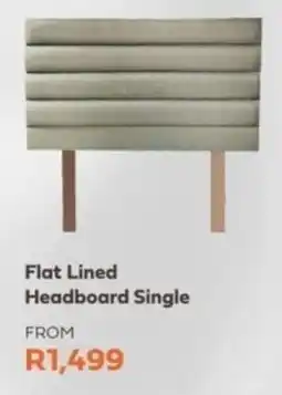 The Bed Shop Flat Lined Headboard Single offer