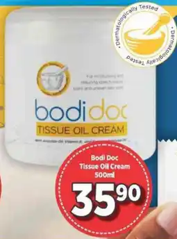 Cosmetic Connection Bodi Doc Tissue Oil Cream offer