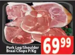 Supa Store Pork Leg/ Shoulder Braai Chops offer