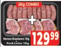 Supa Store Heroes Braaiwors + Pork Loins offer