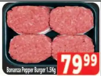 Supa Store Bonanza Pepper Burger offer