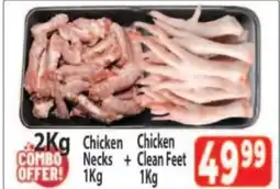 Supa Store Chicken Necks + Chicken Clean Feet offer