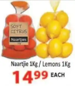 Supa Store Naartjie/ Lemons offer