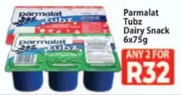 Supa Store Parmalat Tubz Dairy Snack offer