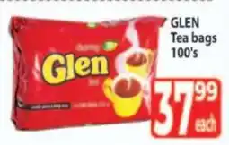 Supa Store GLEN Tea Bags offer