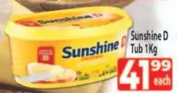 Supa Store Sunshine D Tub offer