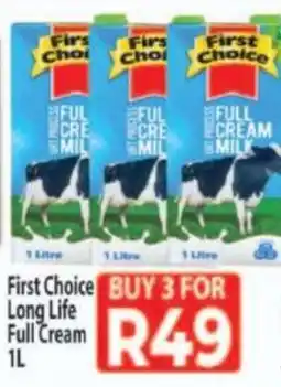 Supa Store First Choice Long Life Full Cream offer