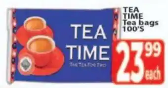Supa Store TEA TIME Tea bags offer
