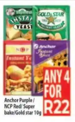 Supa Store Anchor Purple/ NCP Red/ Super bake/ Gold star offer