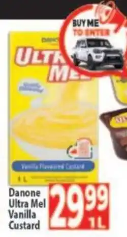 Supa Store Danone Ultra Mel Vanilla Custard offer