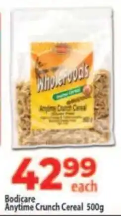 Supa Store Bodicare Anytime Crunch Cereal offer