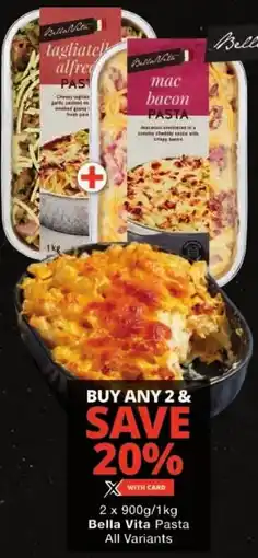 Checkers Bella Vita Pasta All Variants offer