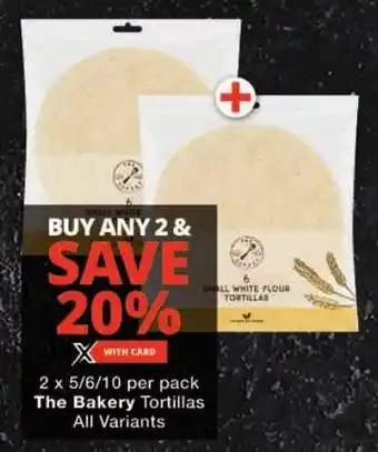 Checkers The Bakery Tortillas All Variants offer