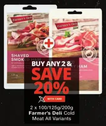 Checkers Farmer's Deli Cold Meat All Variants offer