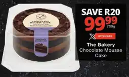 Checkers The Bakery Chocolate Mousse Cake offer