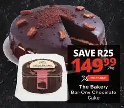 Checkers The Bakery Bar-One Chocolate Cake offer