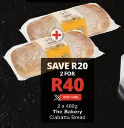 Checkers The Bakery Ciabatta Bread offer