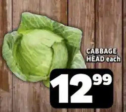 Usave Cabbage head offer