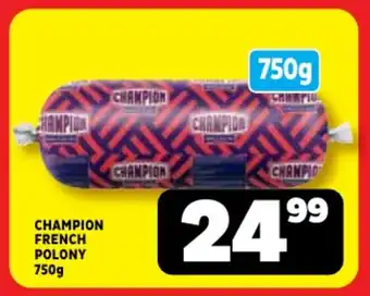 Usave Champion french polony offer