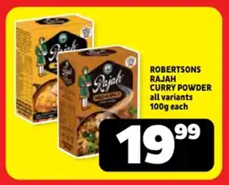 Usave Robertsons rajah curry powder offer