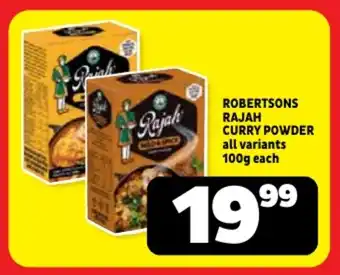 Usave Robertsons rajah curry powder offer