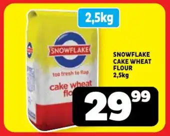 Usave Snowflake cake wheat flour offer