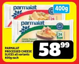 Usave Parmalat processed cheese slices all variants offer