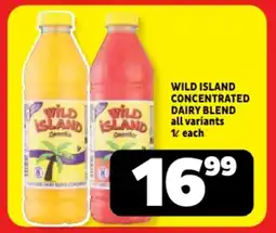 Usave Wild island concentrated dairy blend offer