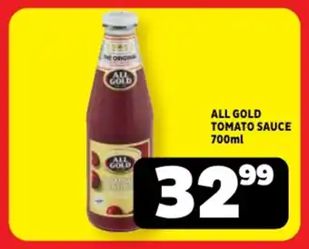Usave All gold tomato sauce offer