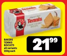 Usave Bakers tennis biscuits all variants offer